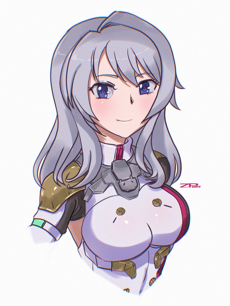 地衛理も楓ちゃんも全年齢向け立ち絵がなかったのでいい機会だから仕上げました #このタグを見た人は自分の絵柄のバストアップを見せる 