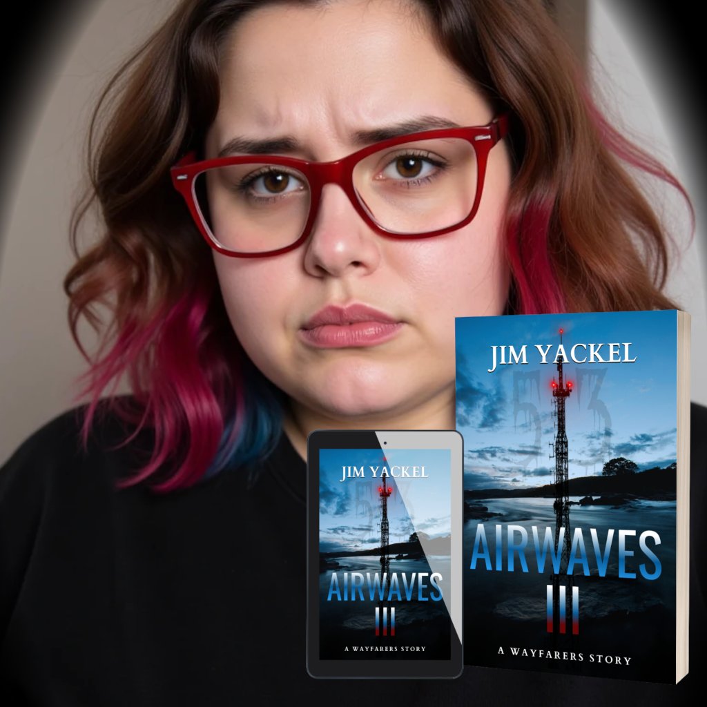 jim_yackel's tweet image. 🖤 "Profile": a troubled soul connecting with Elijah on IW2 Social. What’s her story? Unravel it in Airwaves Three! 📖 #Kindle #Print
Get it: amazon.com/dp/B0F23QYLNV
#Dystopian #Suspense #BookBoost #IARTG