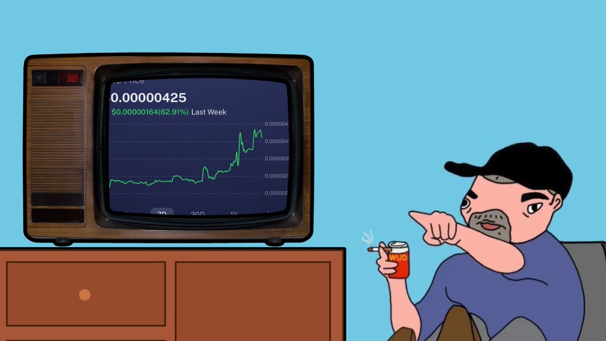 Wait… where have I seen this already?

Damn, $WUD just hit another ATH!
That’s the 3rd one this week!

• Yesterday reached a $4M market cap
• +70% price increase in 7 days

What a week for Polkadot #1 meme coin. 
What will happen next one?
