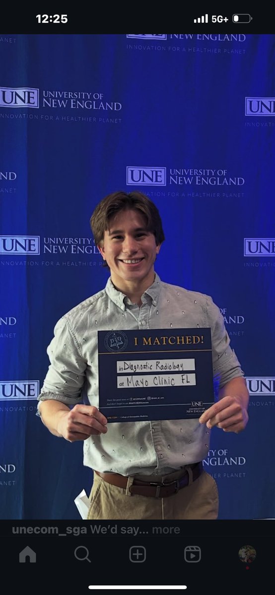 Matched Diagnostic Radiology! Cannot wait to join my new team!@MayoFL_RadRes