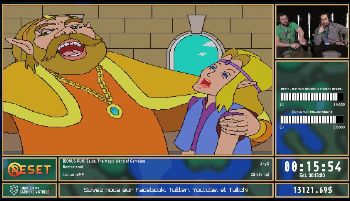Hourra TaciturneMM pour ton exploit lors de Zelda: The Magic Wand of Gamelon Remastered. Un bloc d'animation suivra suivi de Super Metroid Nature | Well done on your Zelda: TMWoG run. Next is some Animation followed by Super Metroid Nature👍 #speedrun #marathon #charity #noreset