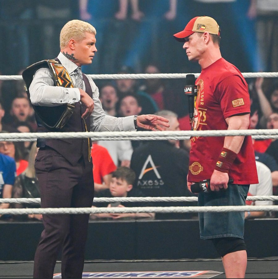 That’s all she wrote. ⚝ NOT @JohnCena. tweet media