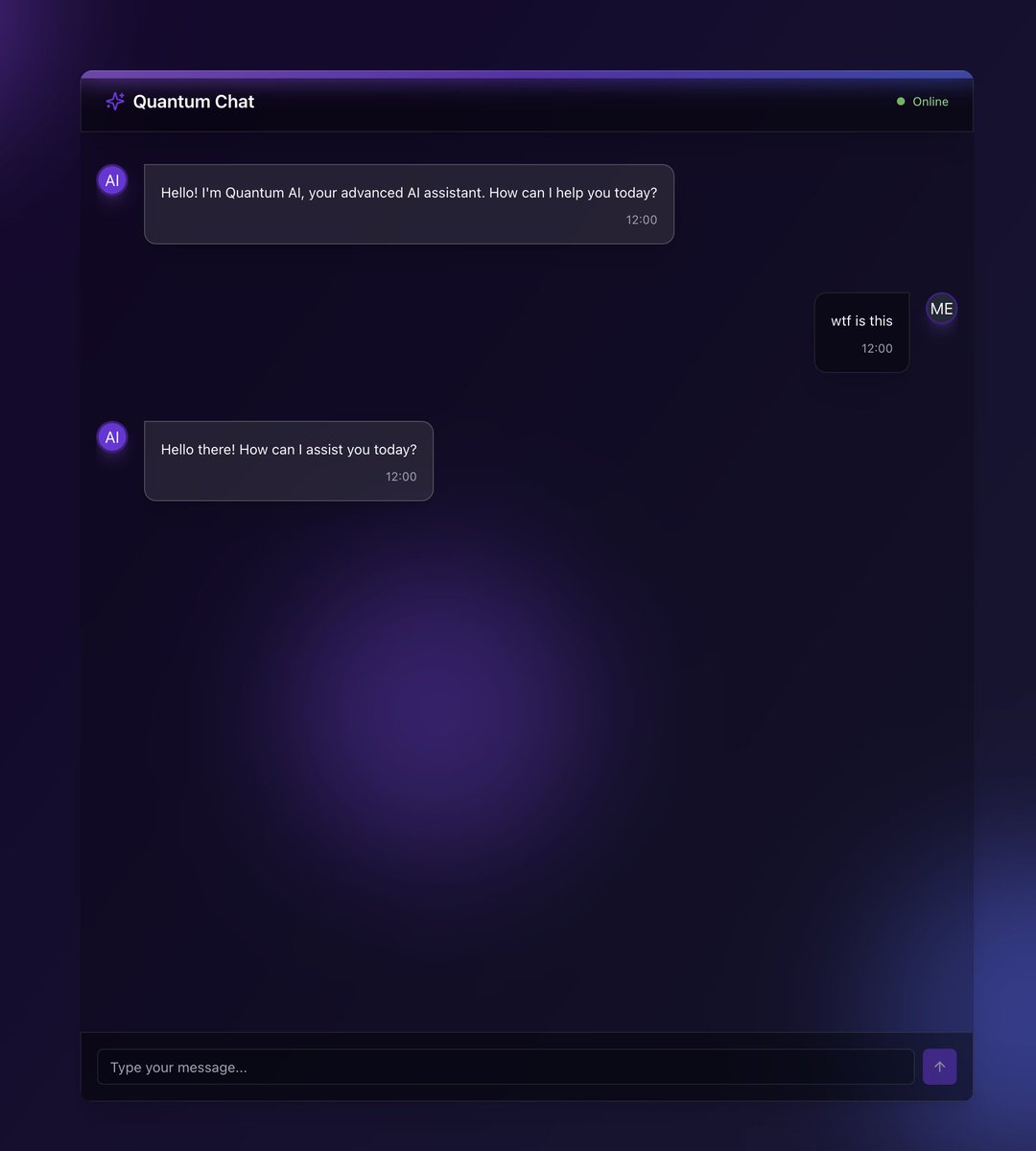 <a href="/samedotdev/">Same</a> feels unreal

all I said was like build an AI chat app that looks different and better, wasn’t really expecting much, then it kicked off with design research and then built the whole thing end-to-end automatically

this is way beyond anything I expected