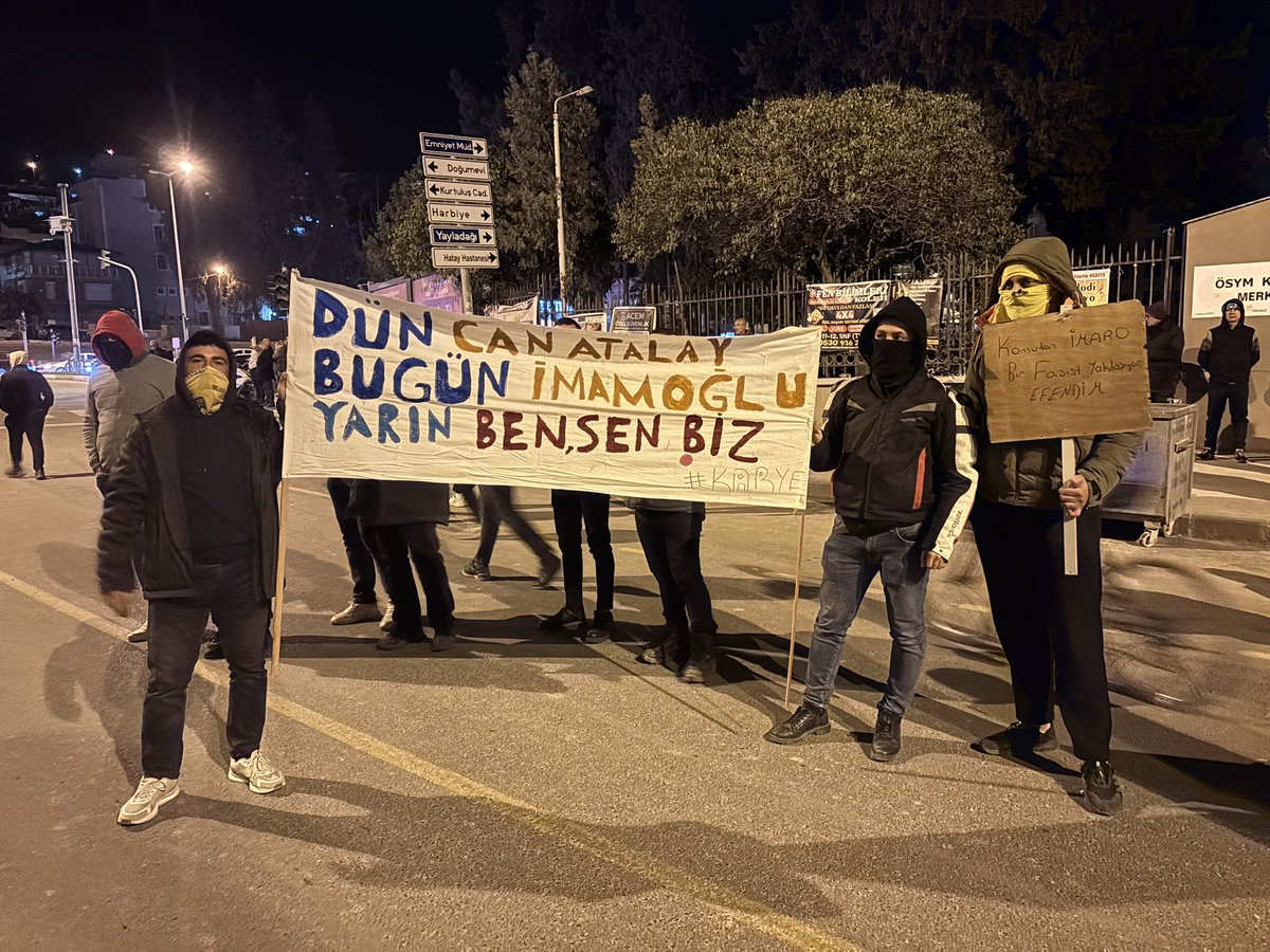 Kurtuluş yok tek başına ya hep beraber ya hiçbirimiz #hatay #ekrembaşkanyalnızdeğildir