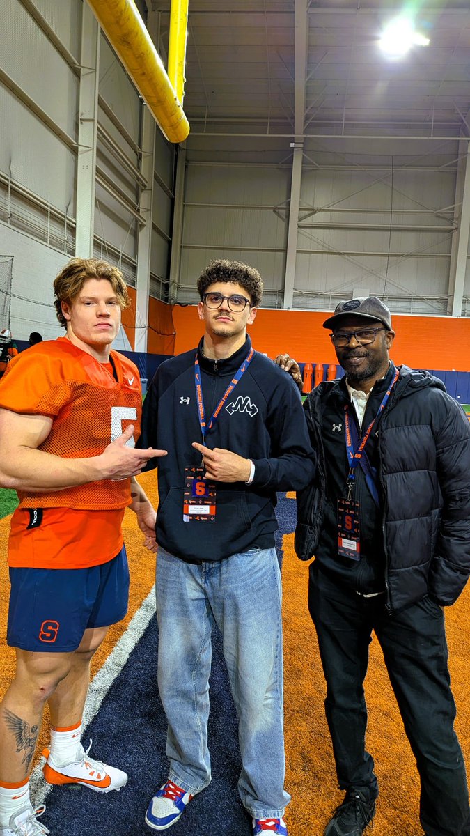 Olivier Jean WR (@olivier_jean_) on Twitter photo Outstanding visit to <a href="/CuseFootball/">Syracuse Football</a> this weekend! I learned a lot about the mentality and discipline needed to compete on the field. Had some great conversations with my friend <a href="/AntoineDeslau05/">Antoine Deslauriers</a> and many others. <a href="/FranBrownCuse/">Fran Brown</a> <a href="/allpraisesdue7/">Stack Williams</a> <a href="/Orondegii/">Oronde Gadsden II</a> <a href="/CoachUzimtl/">Coach Uzi</a> <a href="/AlexKellyCuse/">Alex Kelly</a> Outstanding visit to <a href="/CuseFootball/">Syracuse Football</a> this weekend! I learned a lot about the mentality and discipline needed to compete on the field. Had some great conversations with my friend <a href="/AntoineDeslau05/">Antoine Deslauriers</a> and many others. <a href="/FranBrownCuse/">Fran Brown</a> <a href="/allpraisesdue7/">Stack Williams</a> <a href="/Orondegii/">Oronde Gadsden II</a> <a href="/CoachUzimtl/">Coach Uzi</a> <a href="/AlexKellyCuse/">Alex Kelly</a>