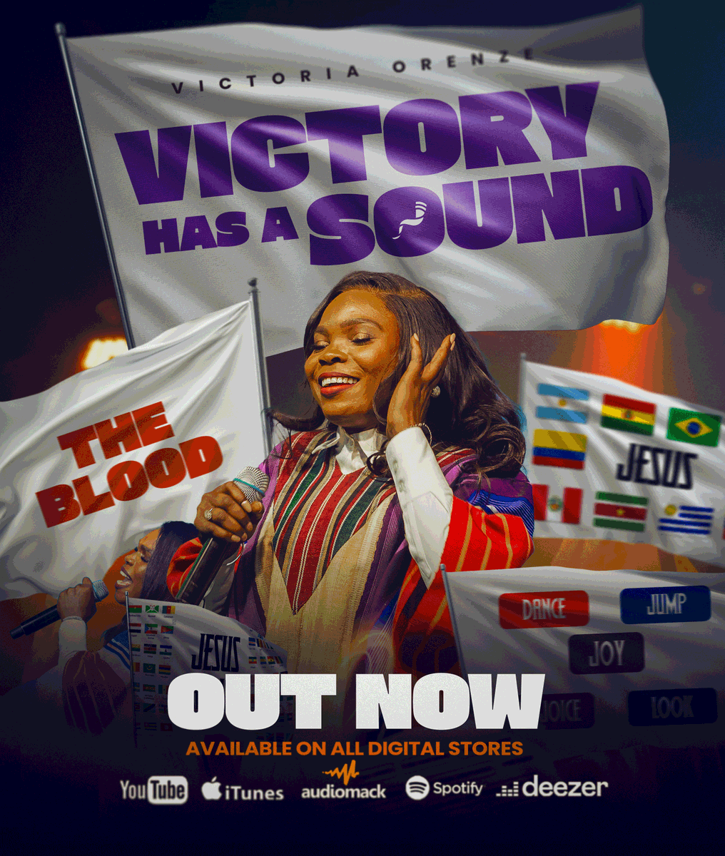 funzybarbs's tweet photo. As children of the Lord, we have been promised victory. The Lord repeatedly tells us in his word that he has given us victory. God is not a man who should lie; he can be trusted!

Victory is not silent. Victory has a SOUND!
Stream, rejoice, and testify! 💥💫

OUT NOW!! https://t.co/RJhd8yYZFN