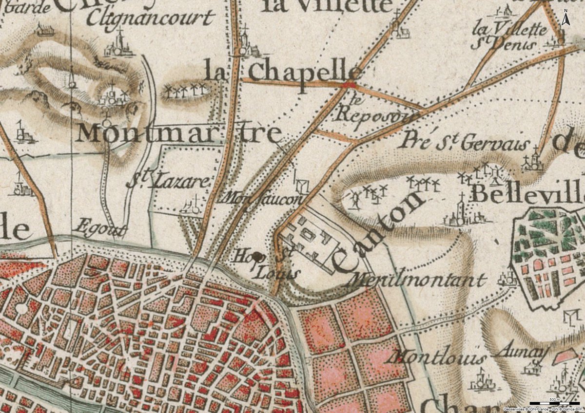 🗺️La carte de Cassini vous connaissez? Mais savez-vous qu'on y voit la butte Monfaucon où François Villon faillit être pendu? une vallée où paissent des moutons (spoiler non)? Les Deux Tours, la montagne du #Mordor (spoiler oui)? bien d'autres choses encore
🧶Je vous explique 1/8