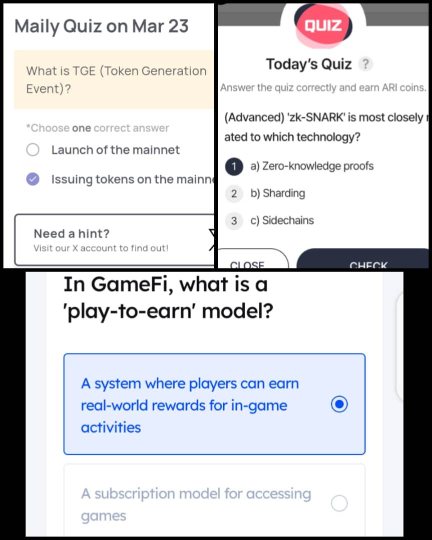 KenechukwuNzekw's tweet photo. π
Daily Answer β March 23
Xenea Wallet Answer
Arichain Wallet Quiz
Marina Protocol Quiz
πXenea Link: https://t.co/r9SuMXQy4p
πAri Invite Code: 67931d692c11d
π Marina Referral: https://t.co/xgtEErUhfq
Follow me NOW!
#xeneawallet #DailyQuiz #Arichain #Marina #XeneaAnswer https://t.co/OI63hIy9oG