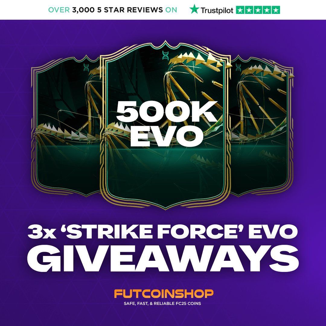 Fut Sheriff (@futsheriff) on Twitter photo 🚨 FAST 500k EVO FOR FREE
• ✅ Retweet
• ✅ Tell me your console
• ✅ Follow me & <a href="/FUTCoinShop/">FUT Coin Shop</a>
Picking the winners TONIGHT 🫡🫡🫡 #FC25 🚨 FAST 500k EVO FOR FREE
• ✅ Retweet
• ✅ Tell me your console
• ✅ Follow me & <a href="/FUTCoinShop/">FUT Coin Shop</a>
Picking the winners TONIGHT 🫡🫡🫡 #FC25
