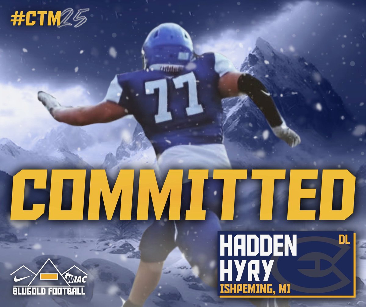 Hadden Hyry (@hyryhadden) on Twitter photo Proud to announce my commitment to the University of Wisconsin Eau Claire! A big thanks to my coaches, family, friends, and <a href="/CoachLangStrong/">Ricky Lang</a> for getting me to this point. Proud to announce my commitment to the University of Wisconsin Eau Claire! A big thanks to my coaches, family, friends, and <a href="/CoachLangStrong/">Ricky Lang</a> for getting me to this point.