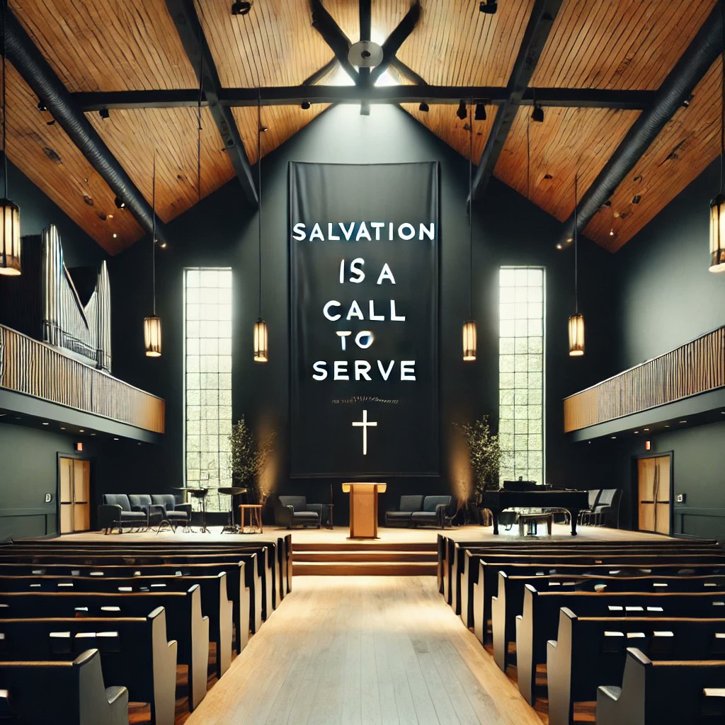 THEROCKWOI's tweet photo. Today, we learned that salvation is not just a get-out-of-hell-card; it’s a call to serve and make a difference in the lives of others! Let's embrace our purpose together. #Salvation #Serve #Community #TheROCKWOI https://t.co/vxCW545aRg
