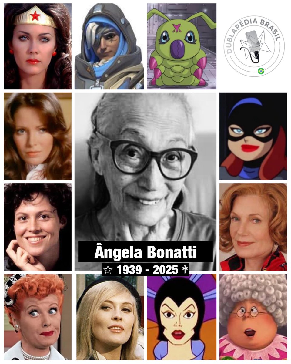 dublapedia's tweet photo. Ângela Bonatti ✩ 1939 - 2025 ✟ https://t.co/qqRhNS09Zd