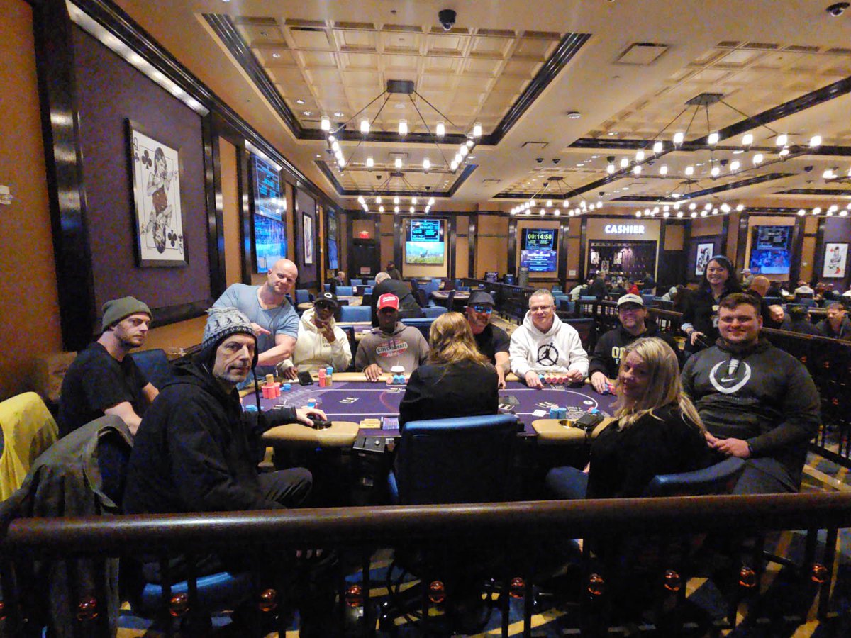 PokerCincinnati's tweet image. Final Table Alert.  Day 2 Event 4 CPO Kickoff $600 300K guarantee.  Who will reign supreme and take home the trophy?