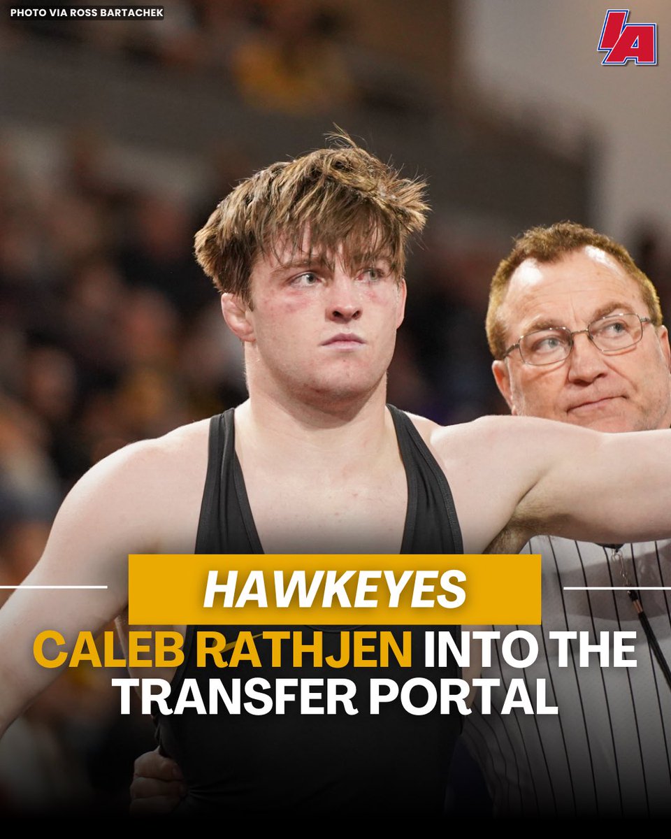 Caleb Rathjen has gone into the transfer portal. He was NCAA qualifier in 2024 at 149 pounds and has one year of eligibility remaining