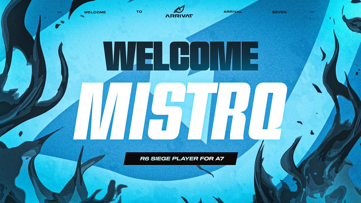 🥶 Arrival7 welcomes <a href="/Mistrq2/">Mistrq</a> to the <a href="/R6esportsOCE/">Rainbow Six Esports OCE</a> Roster

<a href="/OR12ON/">Orion</a> will be moving to Sub 🧊 

#RainbowSixSiege | #R6Community