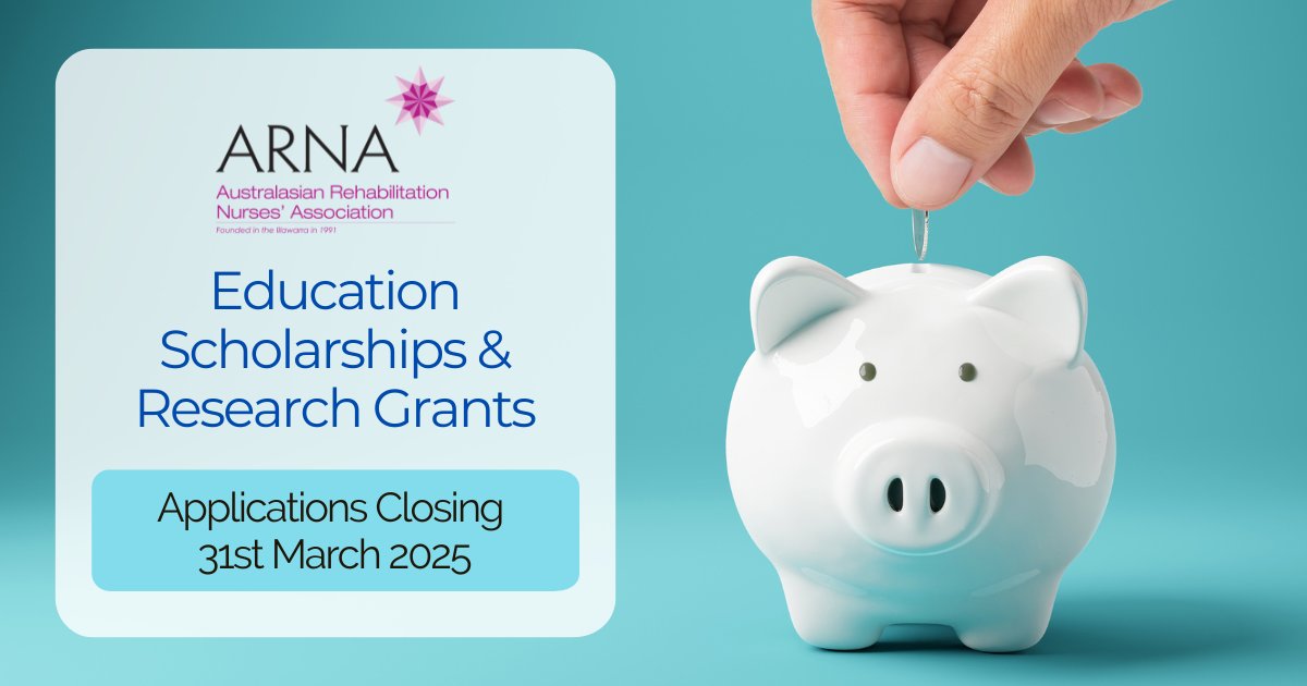 The ARNA Education Scholarship and ARNA Research Grant applications close on Monday 31st March!

Send your application to arna@arna.com.au and include the application type in the subject line.

arna.com.au

#ARNA #nurses #ausnurses #educationscholarship #researchgrant