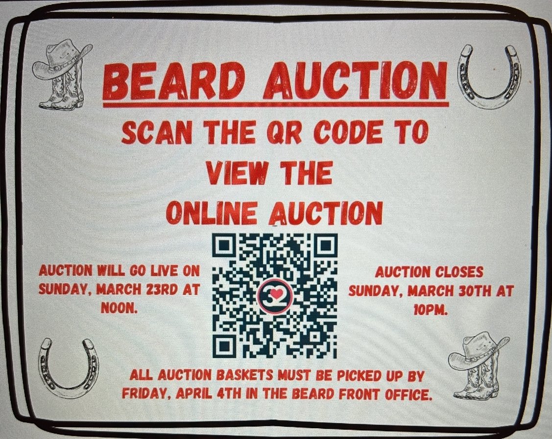 Celena Sweeney (@celenasweeney25) on Twitter photo <a href="/NISDBeard/">Beard Elementary</a> Elementary is hosting our Barn Dance online auction. Visit
32auctions.com/BarnDance2025 to check out some wonderful baskets to help support our amazing school! Baskets can be purchased with cash/check. š <a href="/NISDBeard/">Beard Elementary</a> Elementary is hosting our Barn Dance online auction. Visit
32auctions.com/BarnDance2025 to check out some wonderful baskets to help support our amazing school! Baskets can be purchased with cash/check. š