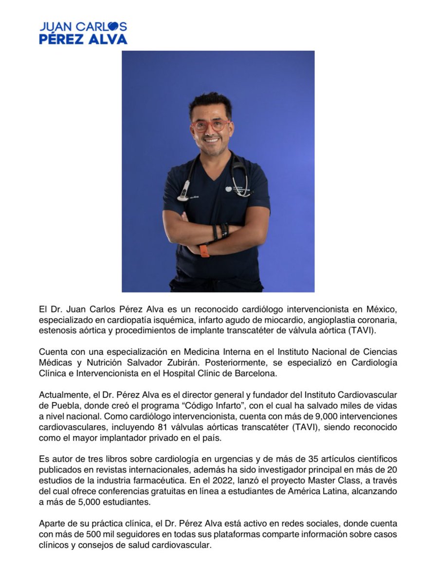 buena tardes quiero solicitarles una entrevista con el de Juan Carlos tengo temas e información importante para la entrevista más datos a benjaminprensa@gmail.com
<a href="/julioastillero/">Julio Astillero</a> <a href="/elisaalanis/">Elisa Alanís Zurutuza 🕊️</a> <a href="/889romo/">Alfredo Romo</a> <a href="/EmirethRiveraP/">Emireth Rivera Peña</a> <a href="/BlancaBecerril/">Blanca Becerril</a> <a href="/maca_online/">Maca Carriedo</a>