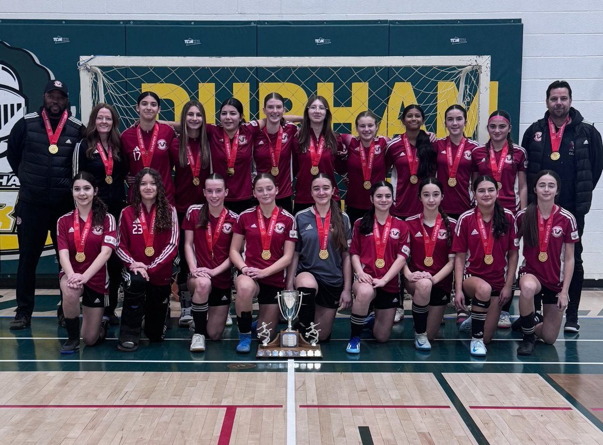 Congratulations to the U14 (2011) OPDL Girls team for going undefeated and winning the 2025 Ontario Futsal Cup!! #strikerproud