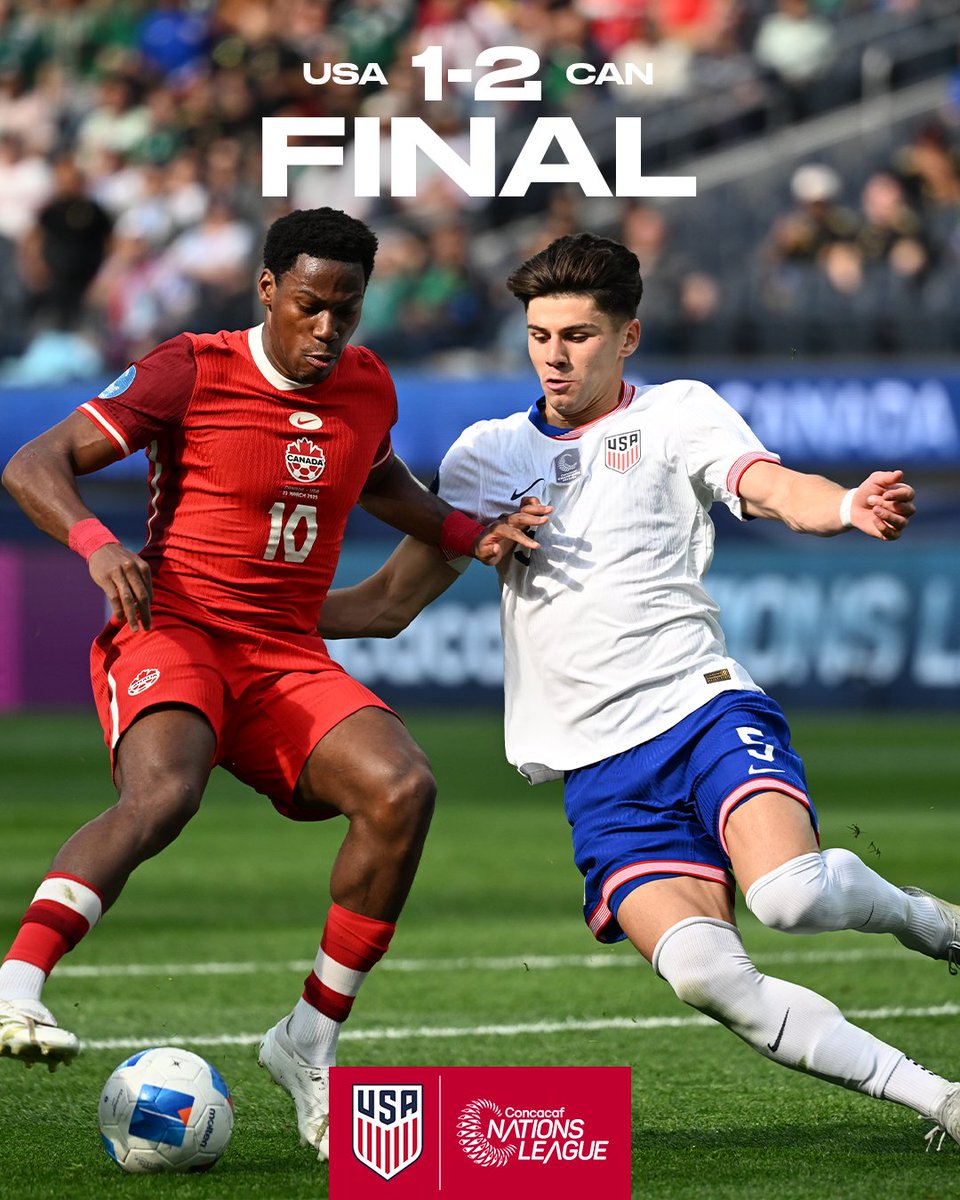 USMNT's tweet image. Final.
