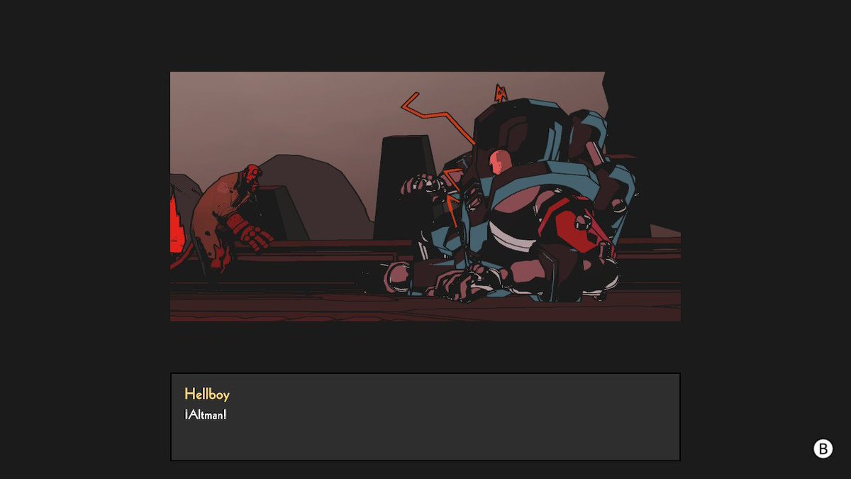 luigizs_'s tweet image. #HellboyWebofWyrd para #NintendoSwitch terminado, es muy poco repetitivo y además tiene muchos errores que te sacan del juego, pero bueno si te gusta #Hellboy te entretiene.