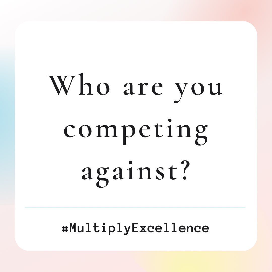 There are two types of competition: competing against yourself to grow and competing against others to win. One builds a dynamic school culture, while the other can divide it.

Strive to be better than you were yesterday—your only real competition is yourself.