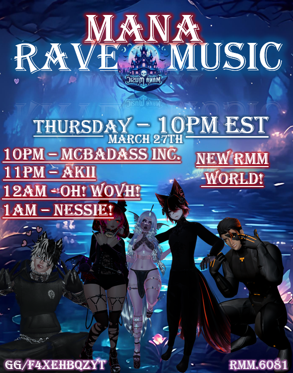 mcbadassinc's tweet photo. Joining Rave Mana Music for their grand opening 03/27/2025!!
10PM CST

https://t.co/ZO3pZMHNyz https://t.co/DhU1SlzbOG
