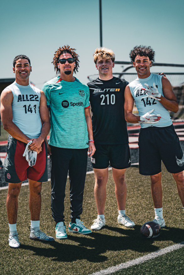 Jaden Johnson (@jadenjohnson_03) on Twitter photo Thank you <a href="/TheOpening/">ALL22</a> for the opportunity to compete at the Regional All 22 Camp in Austin. <a href="/CoachLeeBlank/">Lee Blankenship</a> <a href="/RecruitMustang/">Mustang Football Recruiting</a> <a href="/Jadenoneal_26/">Jaden OโNeal</a> <a href="/iamcruzcampbell/">Cruz Campbell</a> <a href="/405Hustleinc/">HustleInc.405</a> Thank you <a href="/TheOpening/">ALL22</a> for the opportunity to compete at the Regional All 22 Camp in Austin. <a href="/CoachLeeBlank/">Lee Blankenship</a> <a href="/RecruitMustang/">Mustang Football Recruiting</a> <a href="/Jadenoneal_26/">Jaden OโNeal</a> <a href="/iamcruzcampbell/">Cruz Campbell</a> <a href="/405Hustleinc/">HustleInc.405</a>