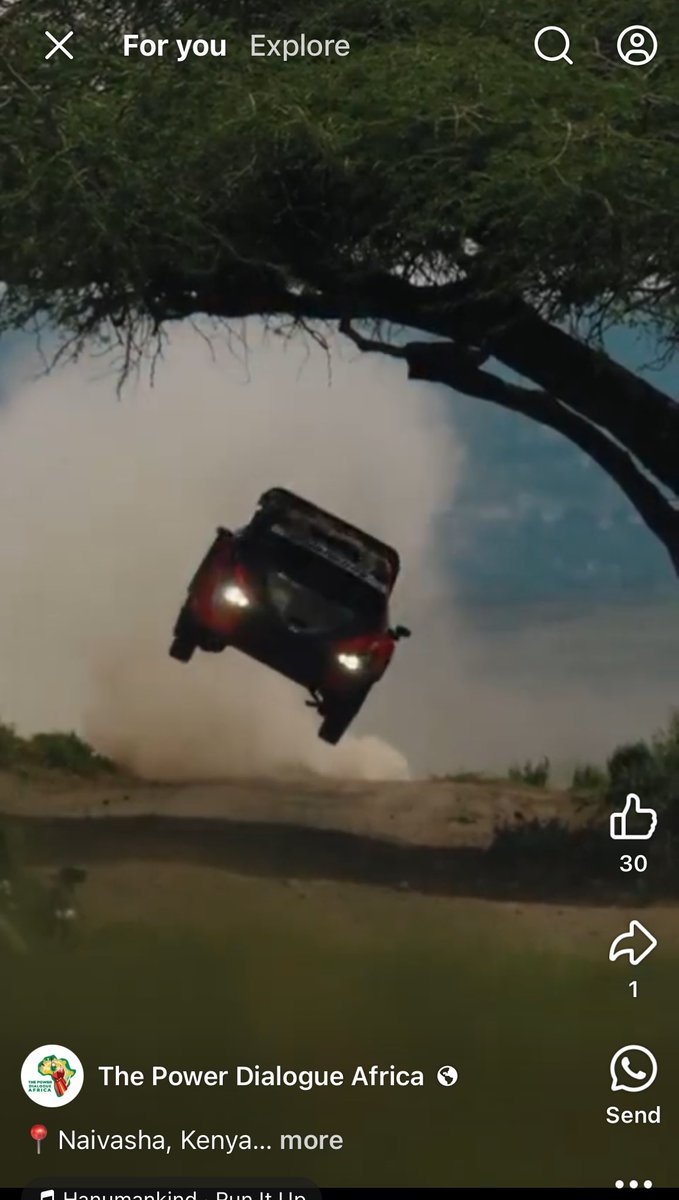 Lyegon21's tweet photo. The power of safari rally in Kenya. https://t.co/iUv1HfTmDq