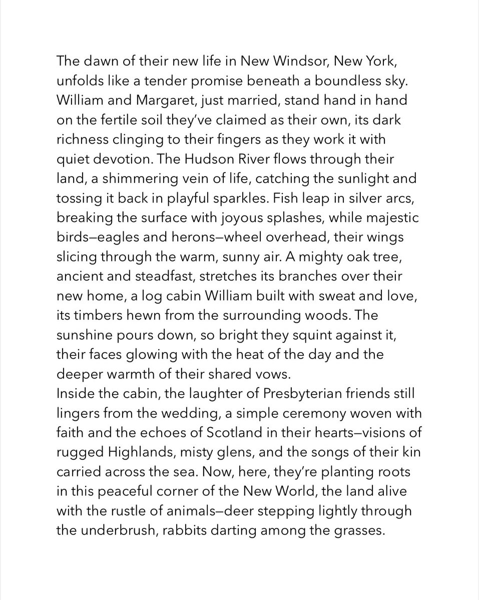 KrisKent4D's tweet image. 🌳🏡 Thrilled to share the cover for "Sutherland’s New Windsor" by Steven Sutherland! A joyful moment captured with a smiling Scottish colonial couple outside their Hudson River log cabin, under a big oak tree. #HistoricalFiction #BookCover #NewWindsor