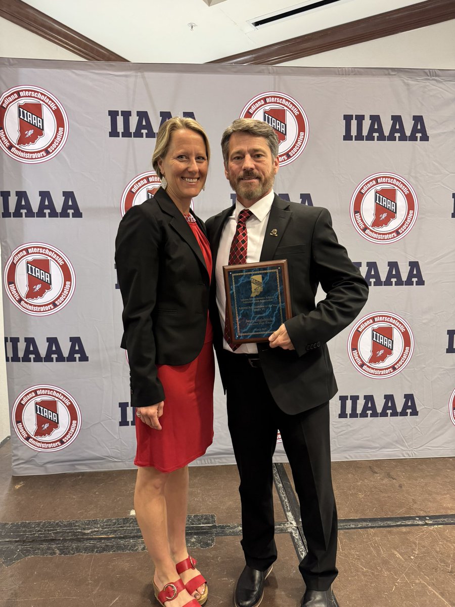 Congratulations to Jason Engelbrecht <a href="/PCHSTigers/">Princeton Comm HS</a> for winning the IIAAA District VI AD of the year!