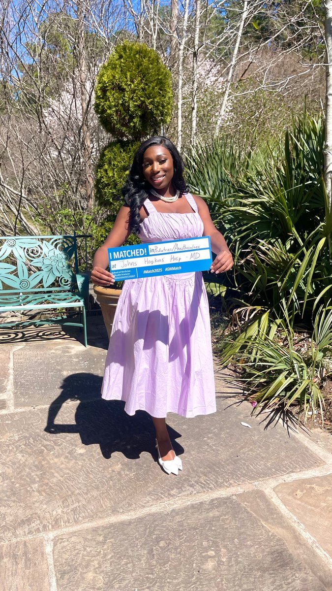 Road2DrB's tweet image. I MATCHED TO MY #1 PROGRAM. I’ll be headed to The Johns Hopkins University to train in the combined Pediatrics-Anesthesiology program! God is so faithful! #Match2025 #pediatrics #anesthesiology