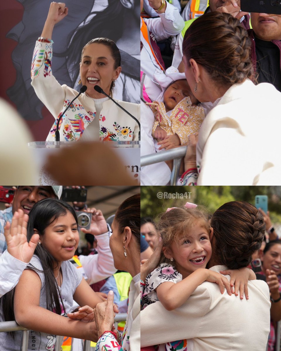 ¡CHULADA!♥️

La President🅰️ de las niñas

La President🅰️ de las mujeres 

La President🅰️ humanista 

La President🅰️ de las juventudes 

La President🅰️ de la educación 

La President🅰️ del 2º piso 

La President🅰️ de la prosperidad 

Viva <a href="/Claudiashein/">Claudia Sheinbaum Pardo</a>