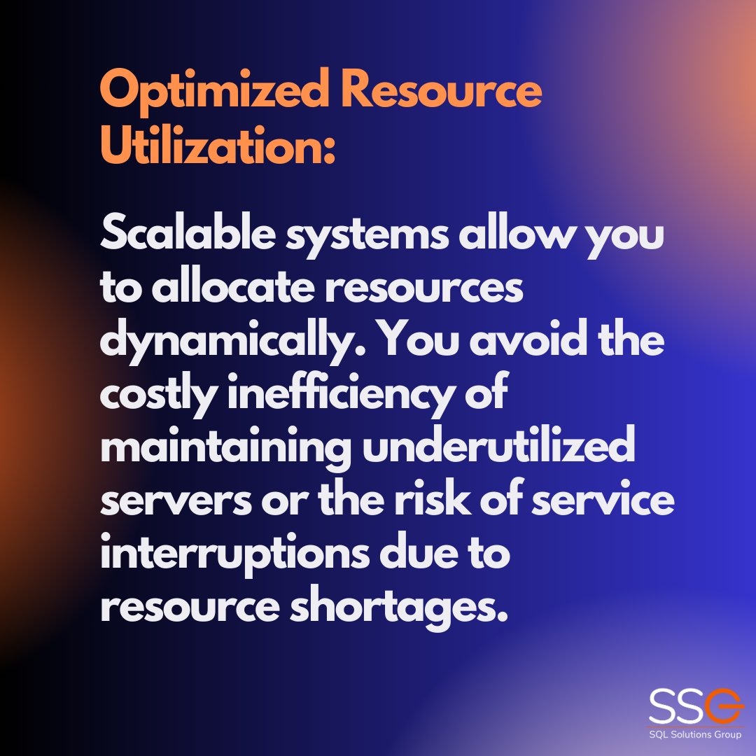 SQLGroup's tweet image. Scalability isn’t just a buzzword—it’s the key to keeping your SQL database fast, efficient, and ready for growth.

#SQL #DatabaseScalability #QueryOptimization #SQLPerformance #DatabaseBestPractices #SQLServer #DataManagement #DatabaseAdmin #DBA #Datascience #Informationtech