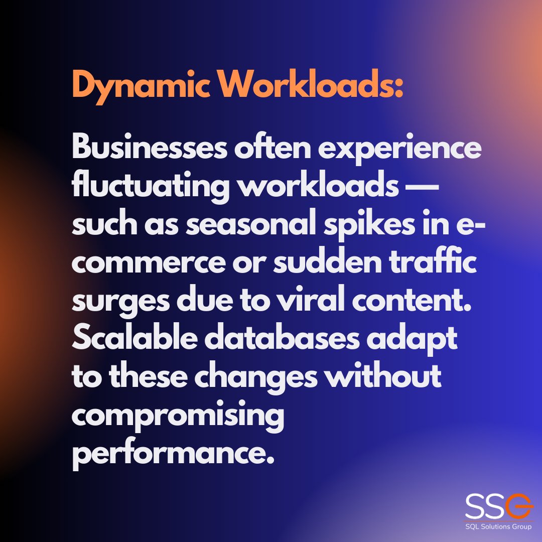 SQLGroup's tweet image. Scalability isn’t just a buzzword—it’s the key to keeping your SQL database fast, efficient, and ready for growth.

#SQL #DatabaseScalability #QueryOptimization #SQLPerformance #DatabaseBestPractices #SQLServer #DataManagement #DatabaseAdmin #DBA #Datascience #Informationtech