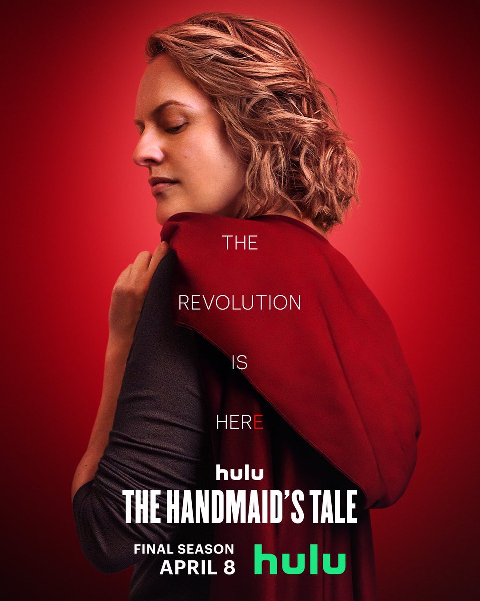 New poster for the final season of ‘THE HANDMAIDS TALE’ has been released. 

Premiering April 8 on Hulu.
