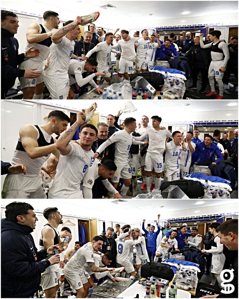 gazzetta_gr's tweet photo. 🇬🇷🥹 Το «γαλανόλευκο» έπος!

Τα παιδιά του Ιβάν.
Ομαδάρα για γούστα.
Οικογένεια.

Ζήστε το!
Το αξίζετε!

#SCOGRE #Greece #ethnikiomada #Ethnikielladas https://t.co/iuAtxVNVoH