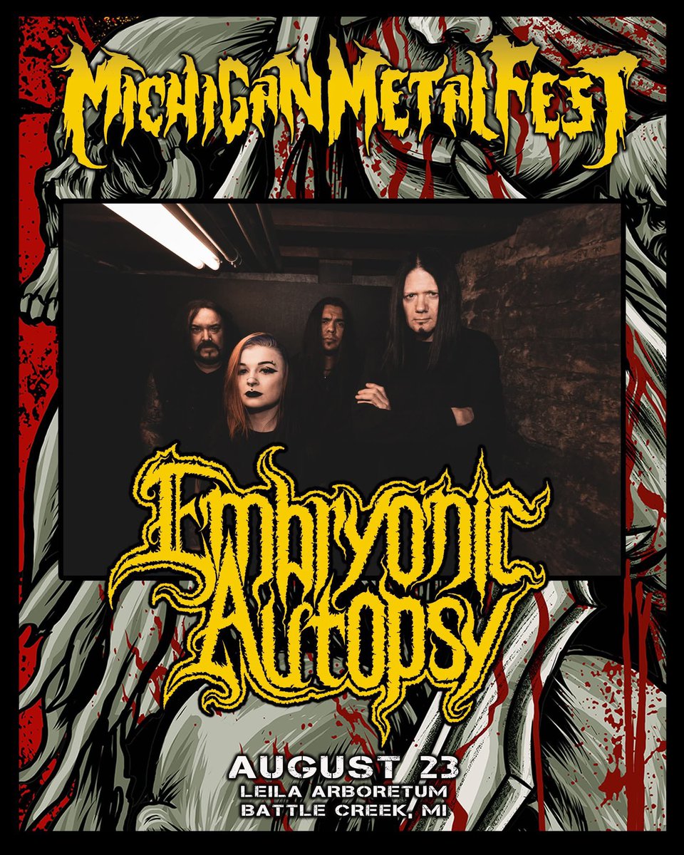 @michiganmetalfest 2025 in Battlecreek MI