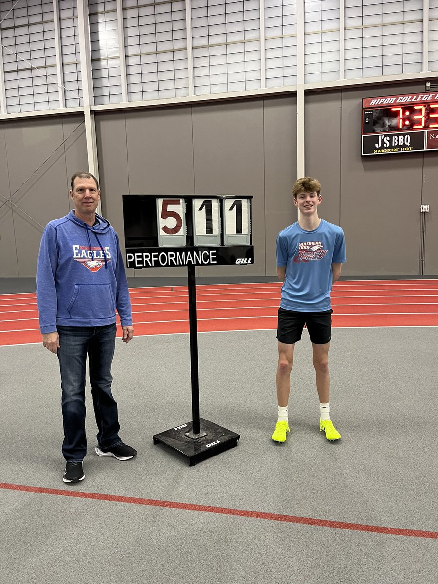 Southern Door Athletics (@sdooreagles) on Twitter photo Middle school track started their season yesterday at <a href="/riponcollege/">Ripon College</a>. Lots of PR’s for the team and a new middle school high jump record was set by 8th Grader Dawson Schwartz, with a jump of 5,11”! Middle school track started their season yesterday at <a href="/riponcollege/">Ripon College</a>. Lots of PR’s for the team and a new middle school high jump record was set by 8th Grader Dawson Schwartz, with a jump of 5,11”!