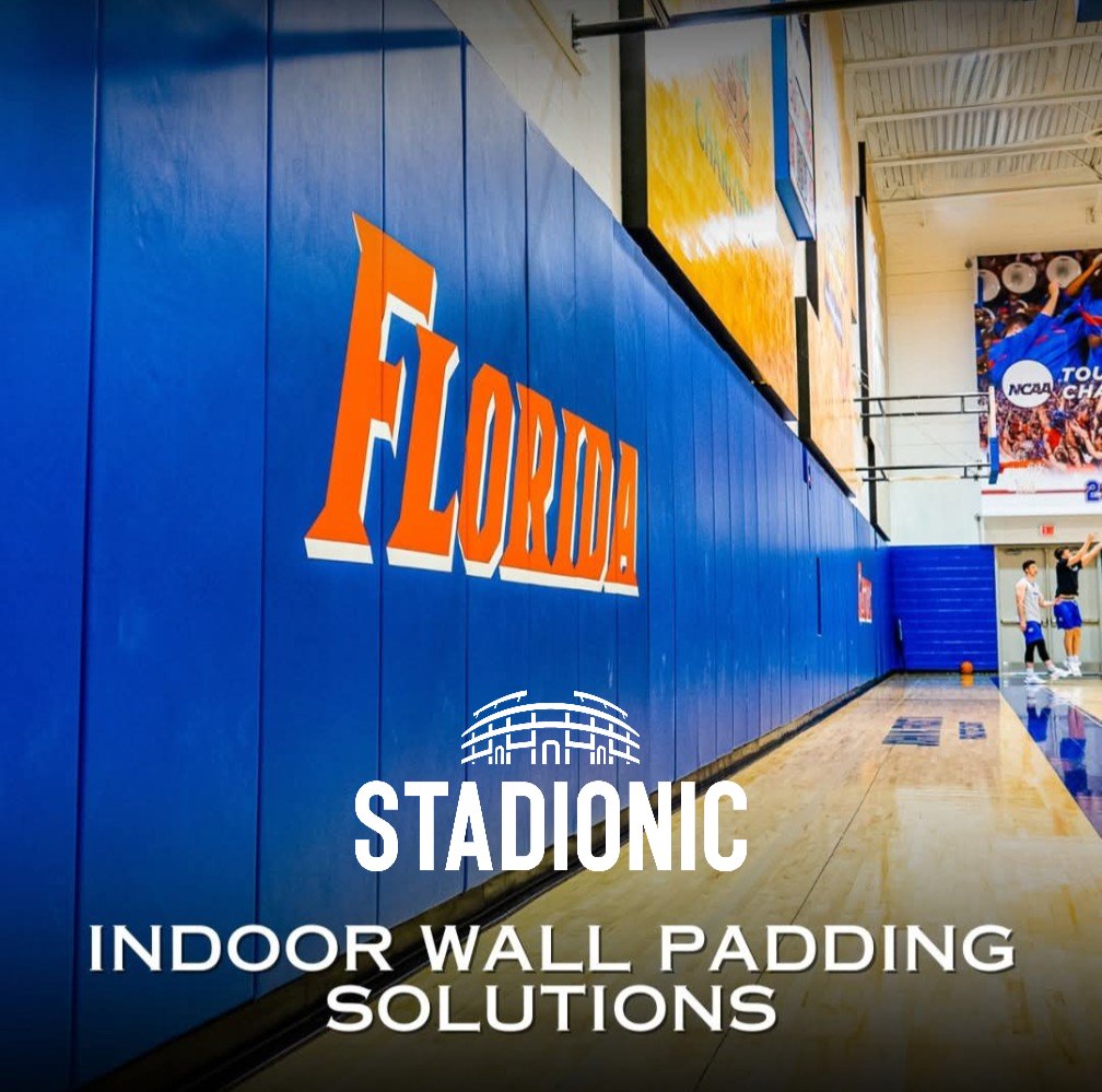 🏀 Congratulations to the <a href="/FloridaGators/">Florida Gators</a> <a href="/GatorsMBK/">Florida Gators Men’s Basketball</a> 🐊 team and our customer for Indoor Wall Padding... Heading to the Sweet 16!

🏀 Stadionic is Making Sports Facilities Iconic! Stadionic is the sister brand of Netting Professionals. 

🏀 Check out our Stadionic website at