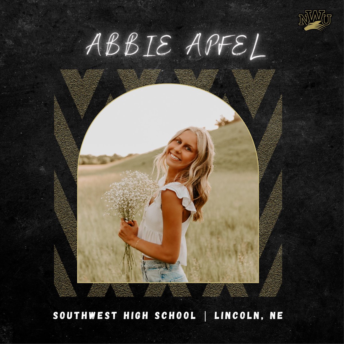 We are excited to add Abbie to our 2025 class! Welcome to #pwolfnation 🤍👏🏻