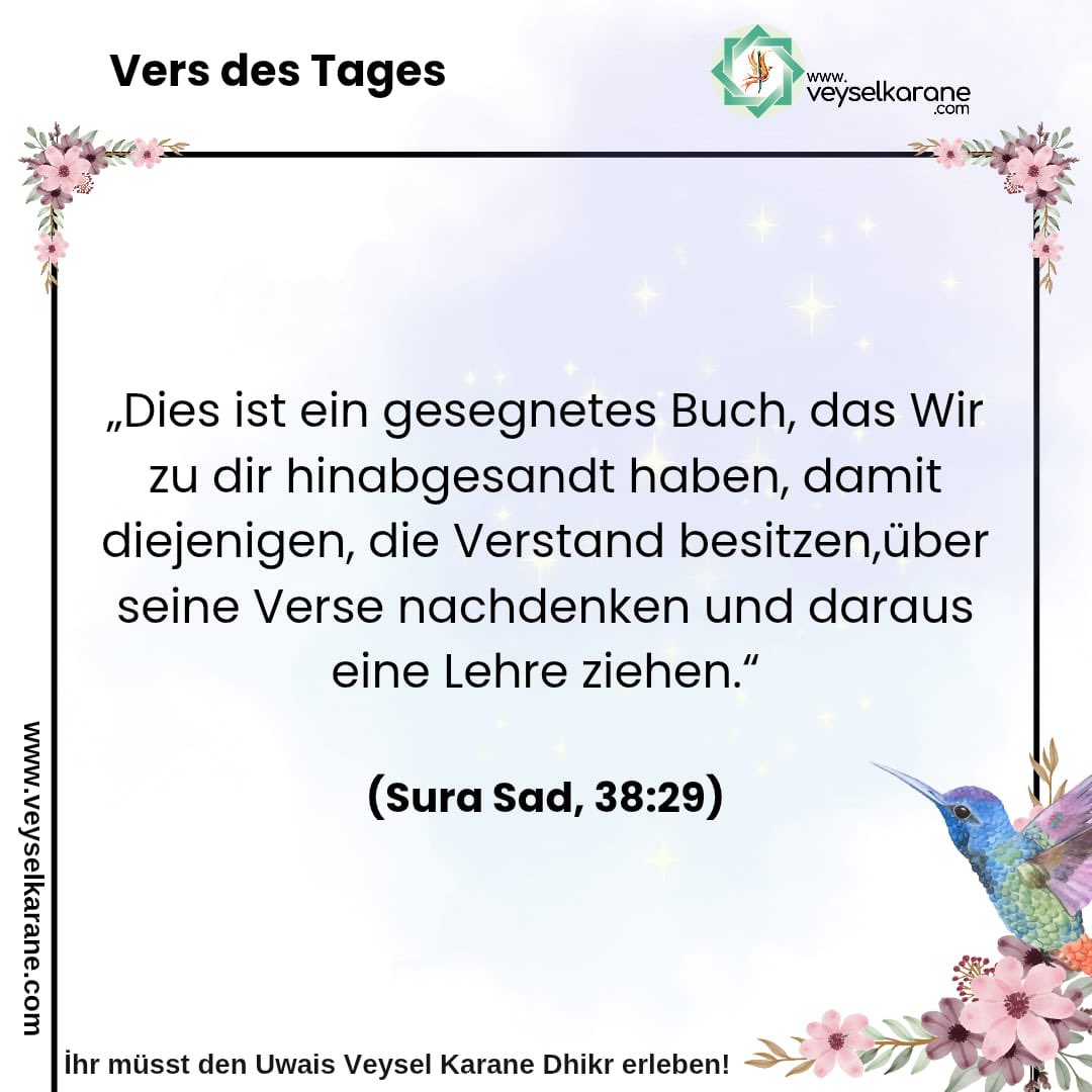 uwaisindeutsch1's tweet photo. Durch den Koran erkennen wir die Wahrheit und unseren Rabb. Woher sollen wir wissen was Allah uns sagt, wenn wir den Koran nur auf arabisch lesen? Wie sollen wir Allahs Gebote kennen und ihm nahe sein, wenn wir nicht verstehen was Allah uns
mitteilt? @veyselkarane
#ÜVEYSLİK https://t.co/3Z4GdeoHkE