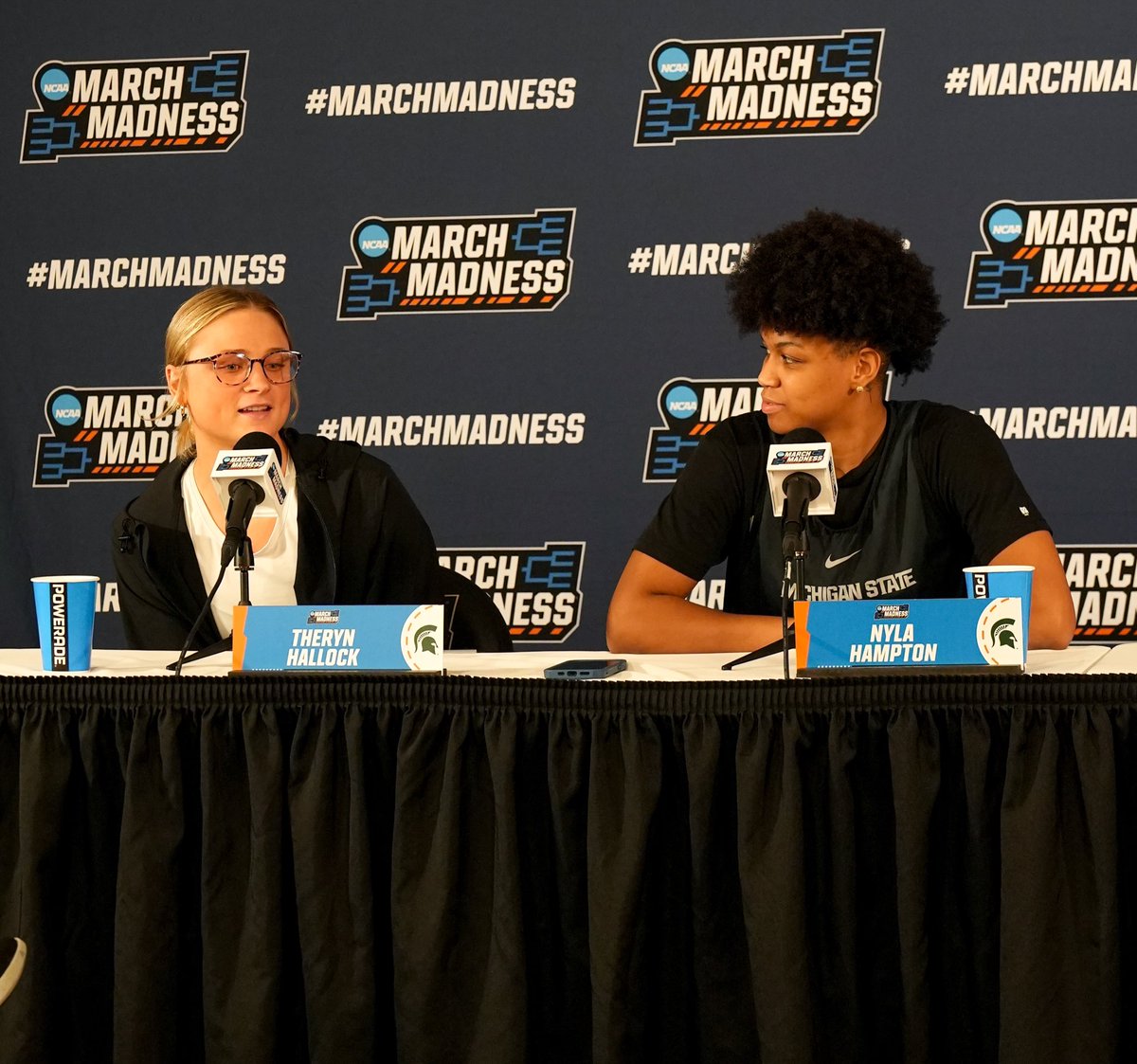 Michigan State Women's Basketball (@msu_wbasketball) on Twitter photo “I think you have to approach it with a sense of gratitude. It's not an opportunity everyone gets. So I think we all feel really lucky, and I think we all love the challenge that it presents.”
- <a href="/NylaHampton12/">Nyla Hampton</a> “I think you have to approach it with a sense of gratitude. It's not an opportunity everyone gets. So I think we all feel really lucky, and I think we all love the challenge that it presents.”
- <a href="/NylaHampton12/">Nyla Hampton</a>