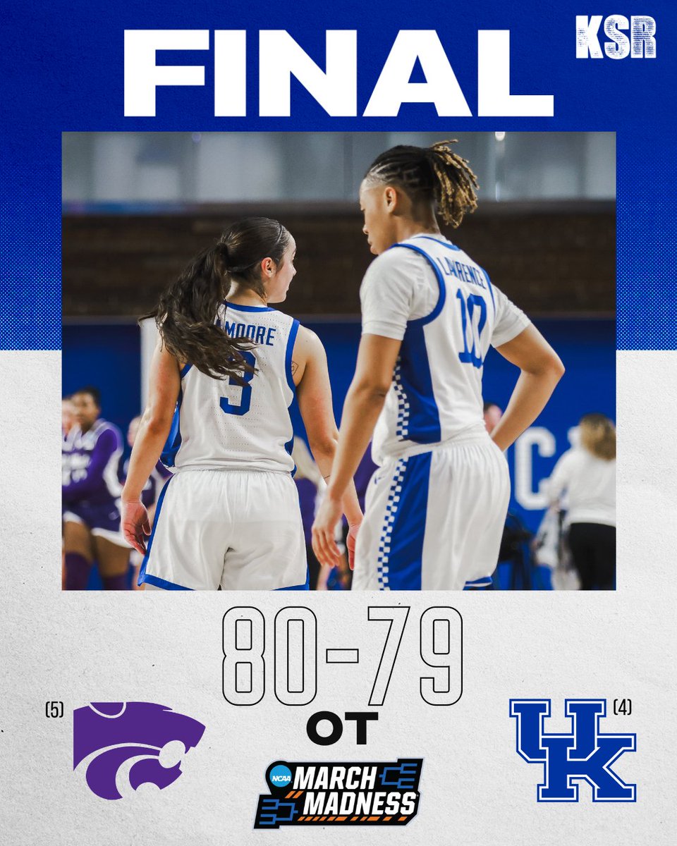 KSRonX's tweet photo. An absolute heartbreaker to end Kenny Brooks' first season at Kentucky.

RECAP: https://t.co/K3Ww91aRzx https://t.co/neJV43lV41