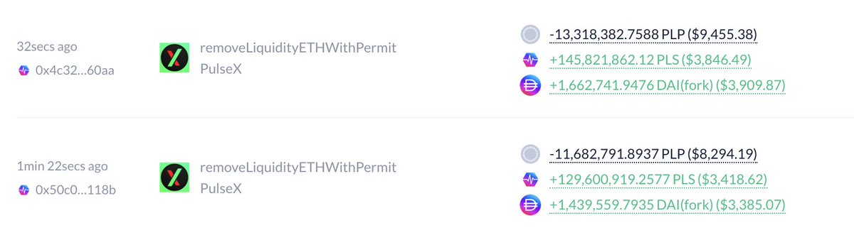 JUST IN: The OA has removed the liquidity for pDAI

The OA 100% does not support pDAI on PulseChain

Stop giving scammers money.