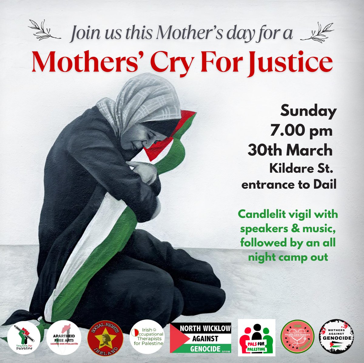 Social Rights Ireland 🇮🇪 🇵🇸 (@socialrightsirl) on Twitter photo No Hallmark Mother's Day. We ain't buying what they're selling!
Thanks to <a href="/NoG3nocide/">Mothers Against G3nocide</a> for organising this initiative. Share and support. No Hallmark Mother's Day. We ain't buying what they're selling!
Thanks to <a href="/NoG3nocide/">Mothers Against G3nocide</a> for organising this initiative. Share and support.
