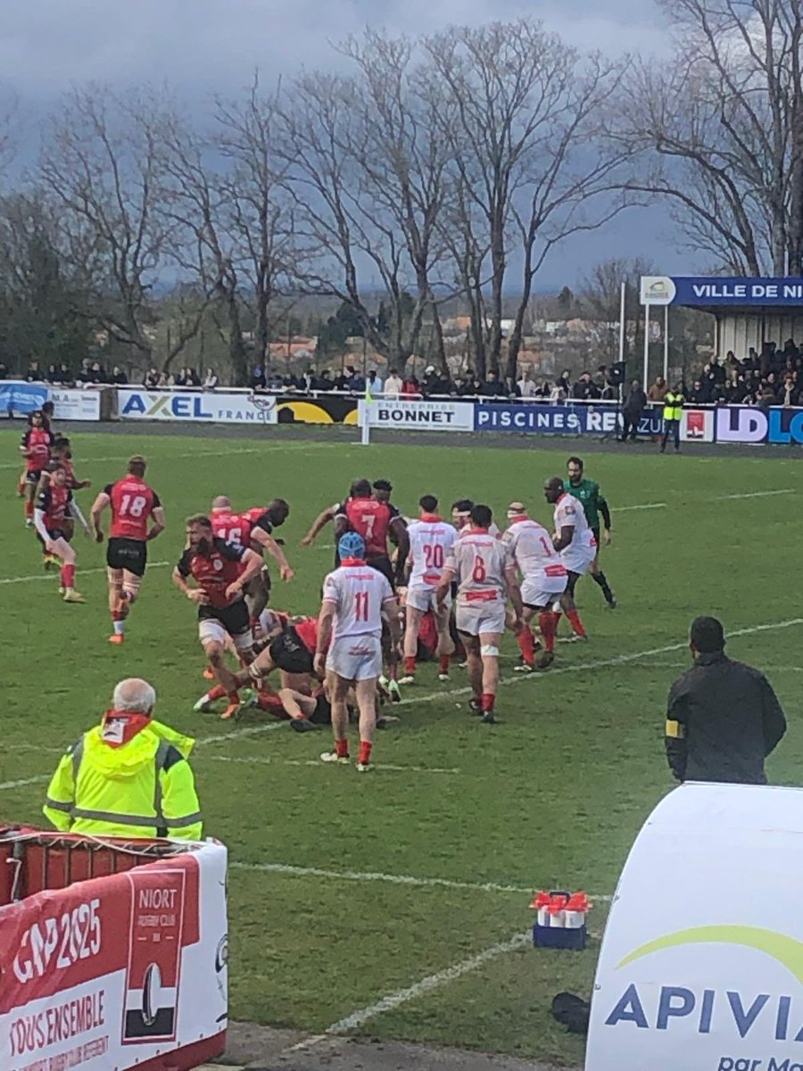 Quel match !! Bravo au <a href="/NiortRugbyClub/">Niort Rugby Club</a> pour sa belle victoire à domicile !!

La <a href="/NvelleAquitaine/">Nouvelle-Aquitaine</a> véritable terre de #sport et de #rugby !