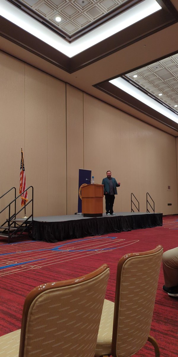 Our Expo has started with keynote speaker Josh Peach. <a href="/NJSBGA/">NJSBGA</a>