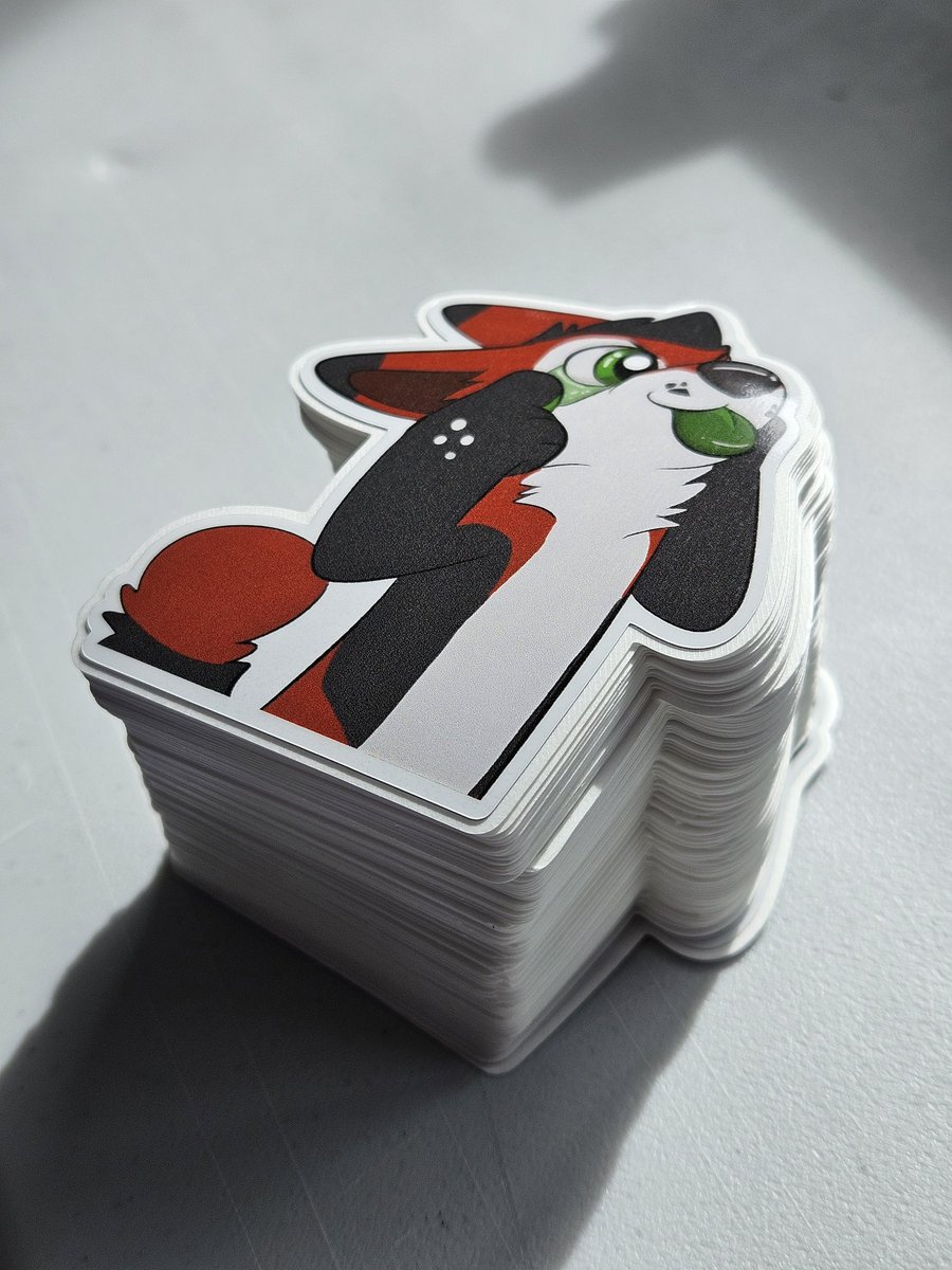 PawDesignsMerch's tweet photo. A whole bunch of cute stickers headed out to @WOLFKY_GNAR!

Mmmmmmm, pancakes 🥰 https://t.co/IqLsOiGRSi