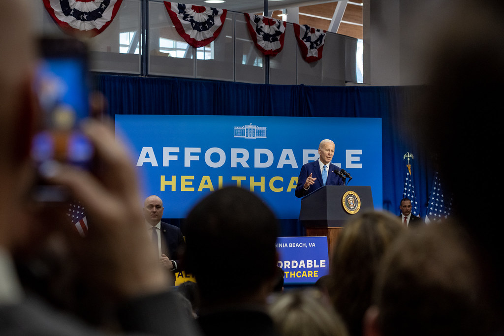 JoeBiden's tweet image. Fifteen years ago today, I stood with President Obama as he signed the Affordable Care Act into law. It was a big deal then and it still is today.
Under my administration, we focused on building on the successes of the ACA. I’m proud that we helped a record number of Americans…